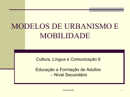 modelos de urbanismo e mobilidade - Pradigital