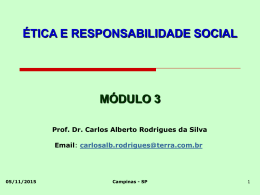 Ética e ResponsabilidadeSocial-Modulo3