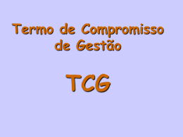 Apresentação TCGM