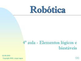 4ª Aula - Página de Automação e Robótica