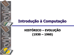 Histórico - Evolução