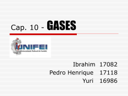 Cap. 10 - GASES