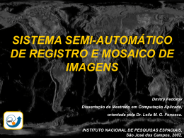 Sistema semi-automático de registro e mosaico - mtc-m18:80