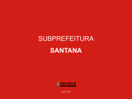 (PL 272/2015) – Subprefeitura de Santana 02.07
