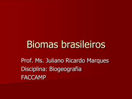 Aula 08 - Biomas brasileiros