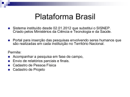 5) plataforma_brasil slide 2012