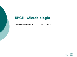 Micro aula 8 - Leitura de antibiogramas e teste bioquimico
