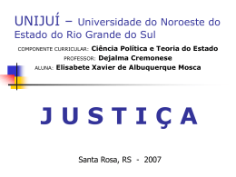 A Justiça - Capital Social Sul