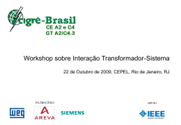 Workshop sobre Interação Transformador