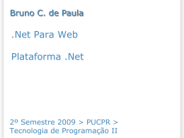 Plataforma .Net - Bruno Campagnolo de Paula