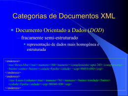 Gerenciamento de Dados XML