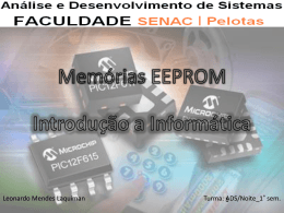Memórias EEPROM