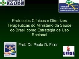 Prof. Dr. Paulo D. Picon