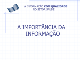 importancia_da_informacao - SNA
