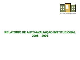 Avaliacao Institucional FAP 2006