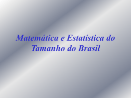 Prof. Marcelo Viana: - Matemática e Estatística do Tamanho