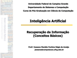ppt - Computação UFCG - Universidade Federal de Campina Grande