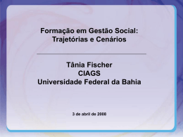 Tania Fischer - 9º Congresso GIFE