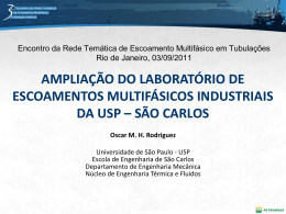 Slide 1 - Escola de Engenharia de São Carlos (EESC) da USP