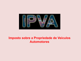 IPVA Apresentação.