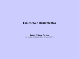 Education and Earnings in Portugal