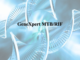 GeneXpert MTB/RIF