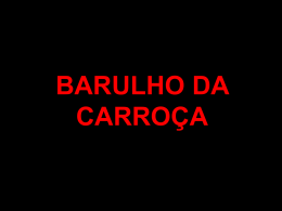 BARULHO DA CARROÇA