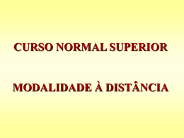 5 - Curso Normal Superior @ CNS