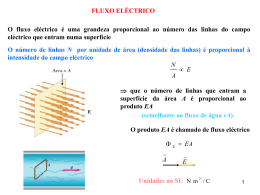 Fluxo eléctrico e Lei de Gauss