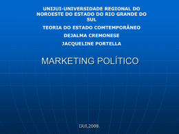 Marketing Político - Capital Social Sul