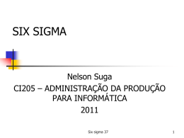 CI205-012-SixSigma2011 - anotacoes-ufpr