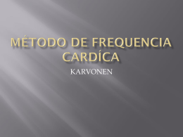 Método de Frequencia Cardíca