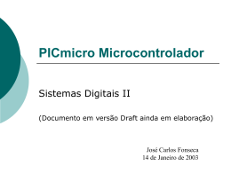PICmicro Microcontrolador