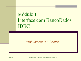 JavaDatabase_1-JDBC - PUC-Rio