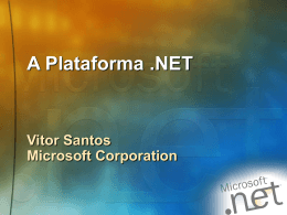 A Plataforma .NET