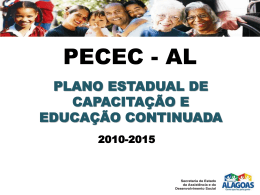 PECEC-AL - Assistência e Desenvolvimento Social