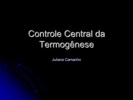 Controle central da termogênese