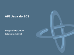 Slide 1 - Tecgraf JIRA / Confluence - PUC-Rio