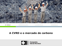 A CVRD e o mercado de carbono