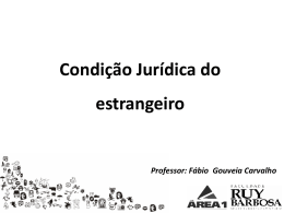 Direitos dos estrangeiros - Ferreira e Carvalho Advogados