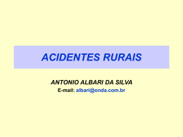 Acidentes rurais - resgatebrasiliavirtual.com.br