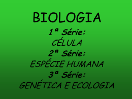 disciplina de biologia