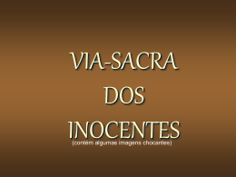 A Via Sacra do Inocentes