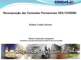 201109_recomposicao_comissoes - Cosems-MG