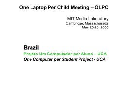 UCA Project - One Laptop per Child