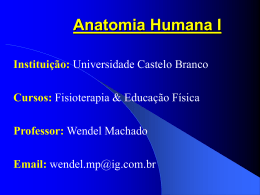 Anatomia Humana I - Universidade Castelo Branco