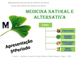 Medicina Natural e Alternativa