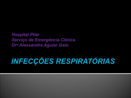 Infecções Respiratórias