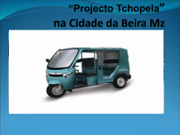 “Projecto Tchopela” - Rufino Ferreira Investimentos & Participacoes