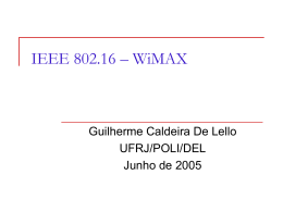 Guilherme Lello - WiMAX